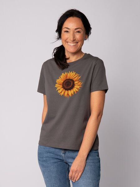 watapparel T-Shirt Frauen Sonnenblume von watapparel