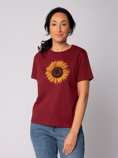 watapparel T-Shirt Frauen Sonnenblume von watapparel