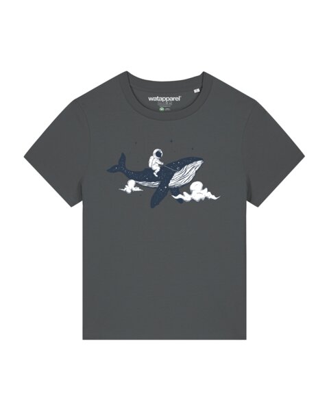 watapparel T-Shirt Frauen Spacewhale von watapparel
