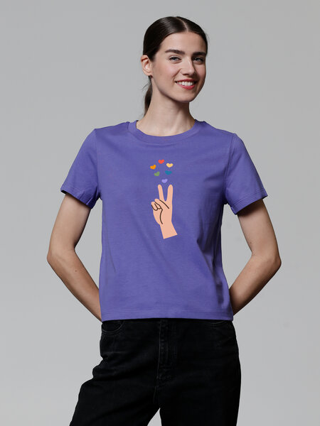 watapparel T-Shirt Frauen Spread Love von watapparel