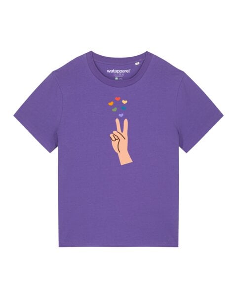 watapparel T-Shirt Frauen Spread Love von watapparel