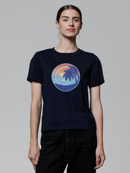 watapparel T-Shirt Frauen Sunset Rainbow watapparel T-Shirt Frauen Sunset Rainbow von watapparel