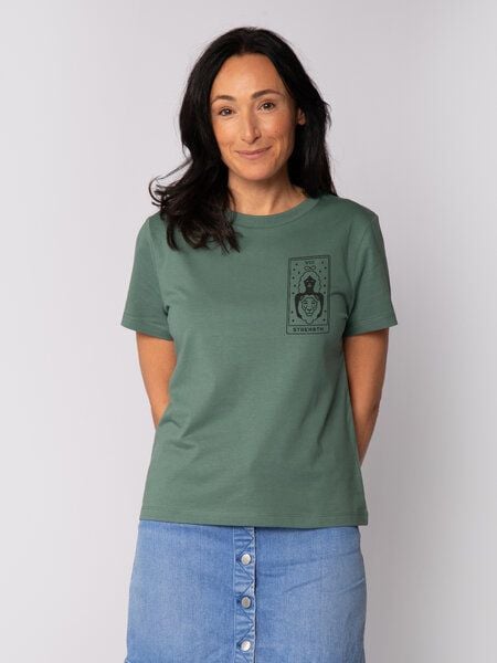 watapparel T-Shirt Frauen Tarot Strength watapparel T-Shirt Frauen Tarot Strength von watapparel