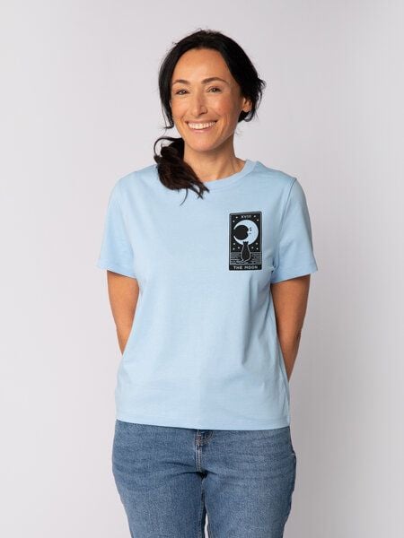 watapparel T-Shirt Frauen Tarot The Moon von watapparel