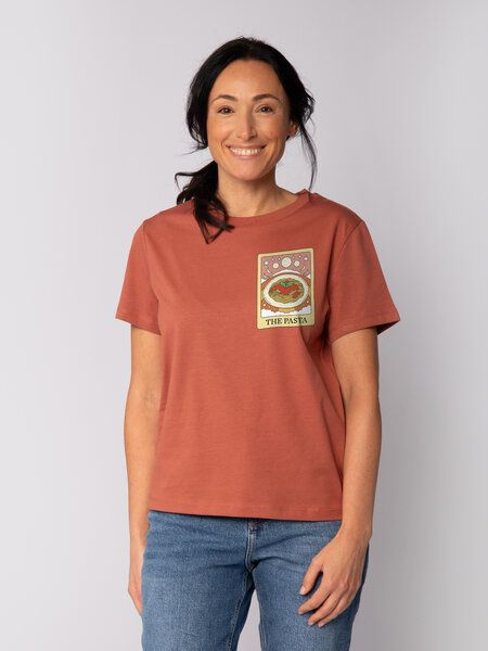 watapparel T-Shirt Frauen Tarot The Pasta watapparel T-Shirt Frauen Tarot The Pasta von watapparel
