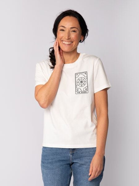 watapparel T-Shirt Frauen Tarot The Wheel von watapparel