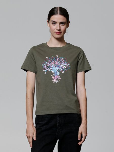 watapparel T-Shirt Frauen Tree of life von watapparel
