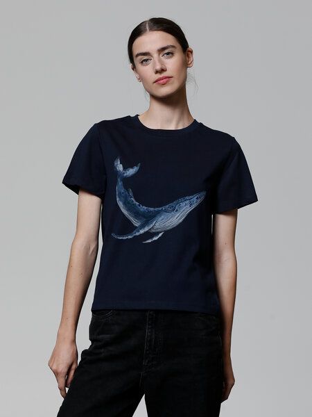 watapparel T-Shirt Frauen Wal watapparel T-Shirt Frauen Wal von watapparel