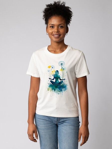 watapparel T-Shirt Frauen Yoga & Meditation von watapparel