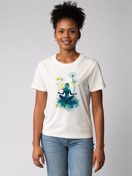 watapparel T-Shirt Frauen Yoga & Meditation von watapparel
