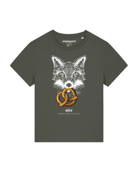 watapparel T-Shirt Frauen [#afts] Fuchs von watapparel
