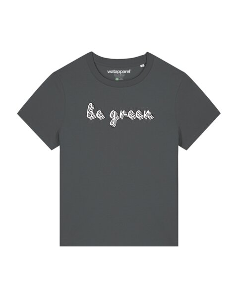watapparel T-Shirt Frauen be green von watapparel