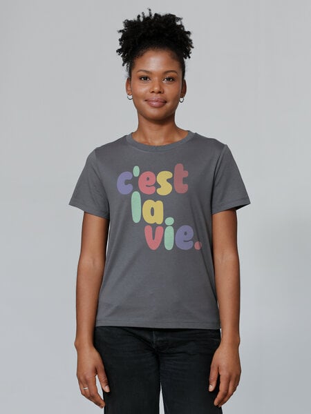 watapparel T-Shirt Frauen c'est la vie von watapparel