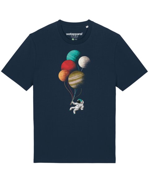 watapparel T-Shirt Unisex Balloon Spaceman von watapparel