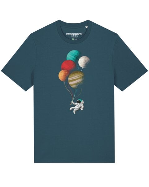 watapparel T-Shirt Unisex Balloon Spaceman von watapparel