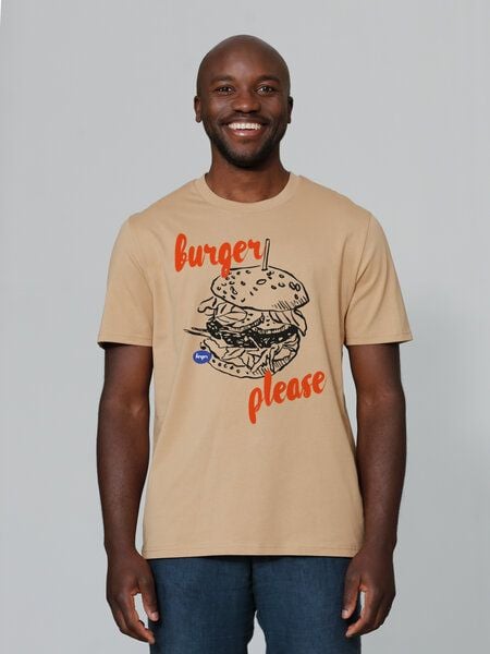 watapparel T-Shirt Unisex Burger please von watapparel