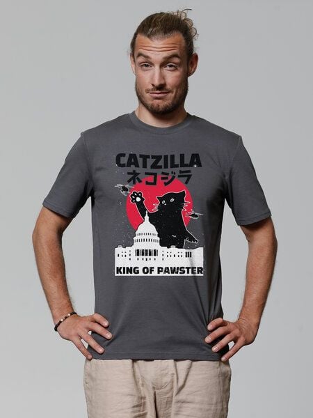 watapparel T-Shirt Unisex Catzilla von watapparel