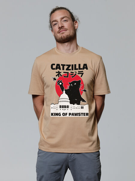 watapparel T-Shirt Unisex Catzilla von watapparel