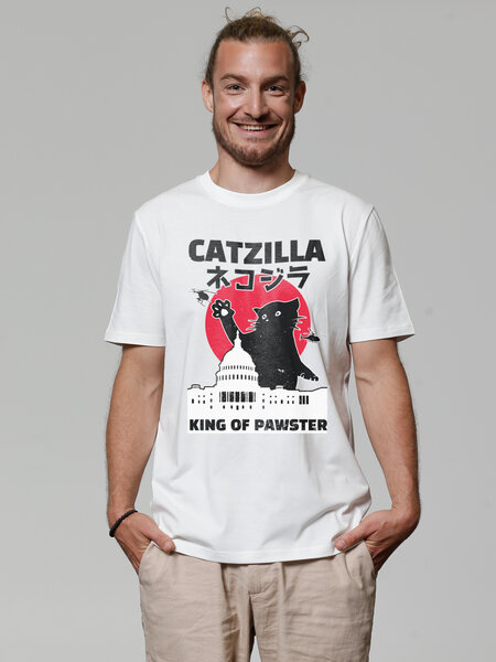 watapparel T-Shirt Unisex Catzilla von watapparel