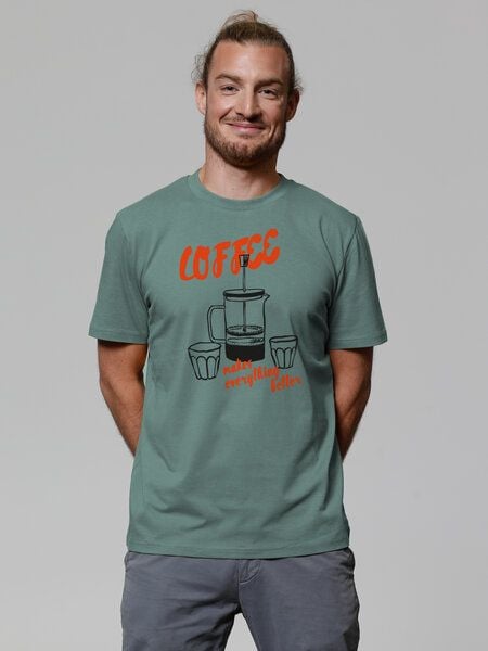 watapparel T-Shirt Unisex Coffee makes everything better von watapparel