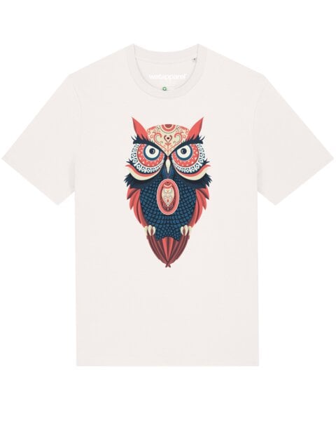 watapparel T-Shirt Unisex Colorful Owl von watapparel