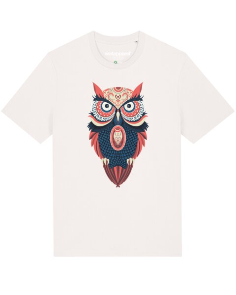 watapparel T-Shirt Unisex Colorful Owl von watapparel