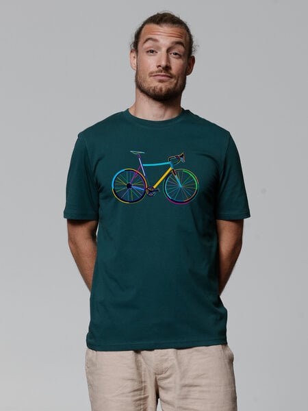 watapparel T-Shirt Unisex Fahrrad by night von watapparel