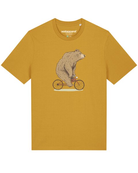 watapparel T-Shirt Unisex Fahrradbär von watapparel