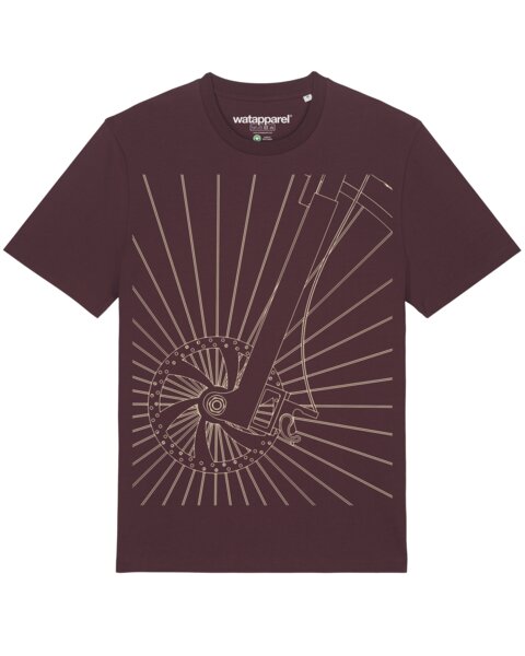 watapparel T-Shirt Unisex Fahrradspeichen von watapparel