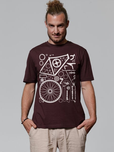 watapparel T-Shirt Unisex Fahrradteile von watapparel