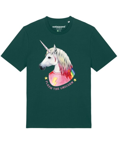 watapparel T-Shirt Unisex Flash, the unicorn von watapparel