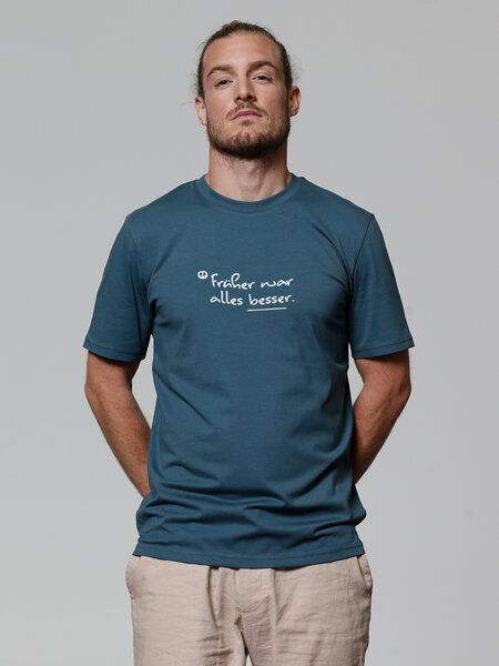 watapparel T-Shirt Unisex Früher war alles besser von watapparel