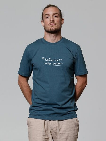 watapparel T-Shirt Unisex Früher war alles besser von watapparel