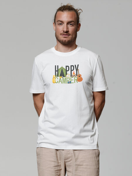 watapparel T-Shirt Unisex Happy Camper von watapparel