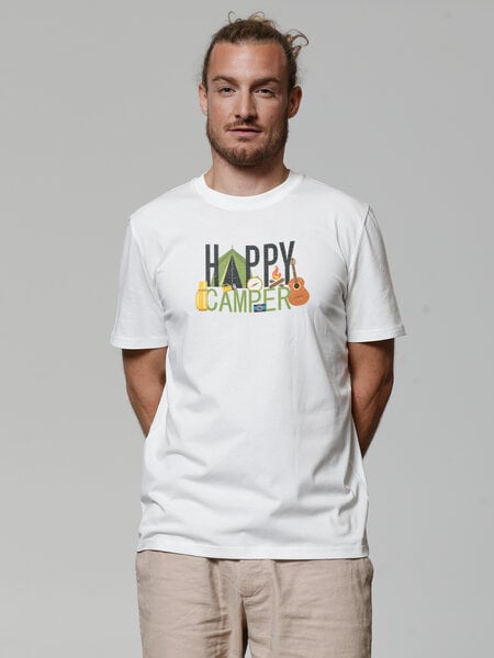 watapparel T-Shirt Unisex Happy Camper von watapparel