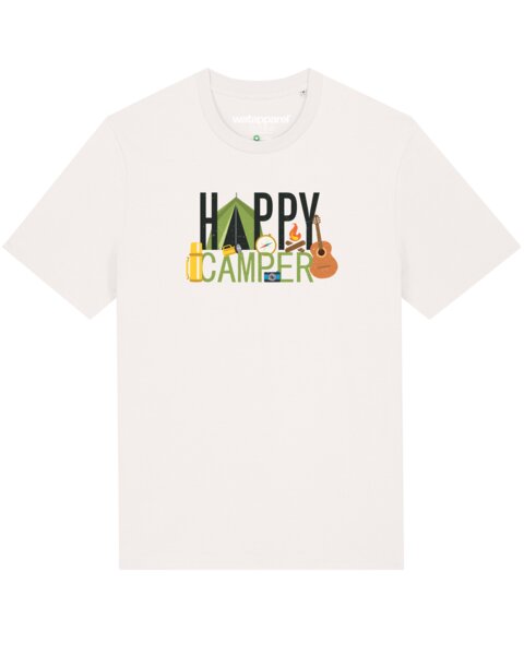 watapparel T-Shirt Unisex Happy Camper von watapparel