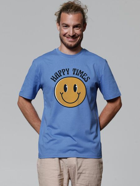 watapparel T-Shirt Unisex Happy times smiley emoji watapparel T-Shirt Unisex Happy times smiley emoji von watapparel