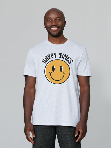 watapparel T-Shirt Unisex Happy times smiley emoji von watapparel