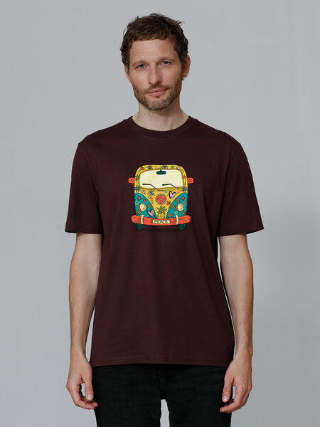 watapparel T-Shirt Unisex Hippies Bus von watapparel