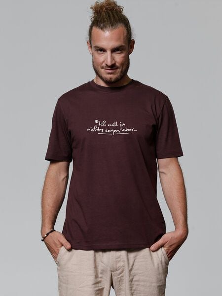 watapparel T-Shirt Unisex Ich will ja nichts sagen aber von watapparel