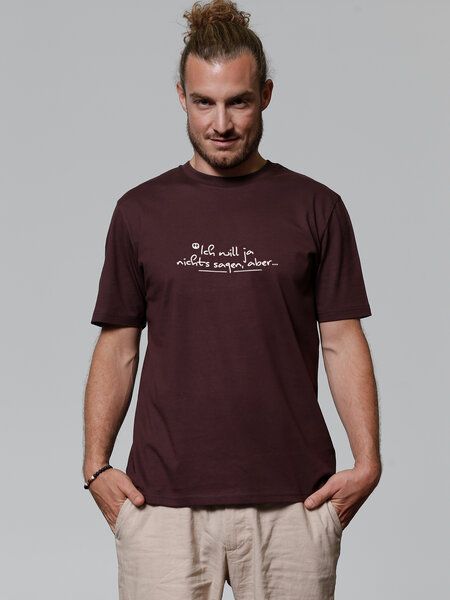 watapparel T-Shirt Unisex Ich will ja nichts sagen aber von watapparel