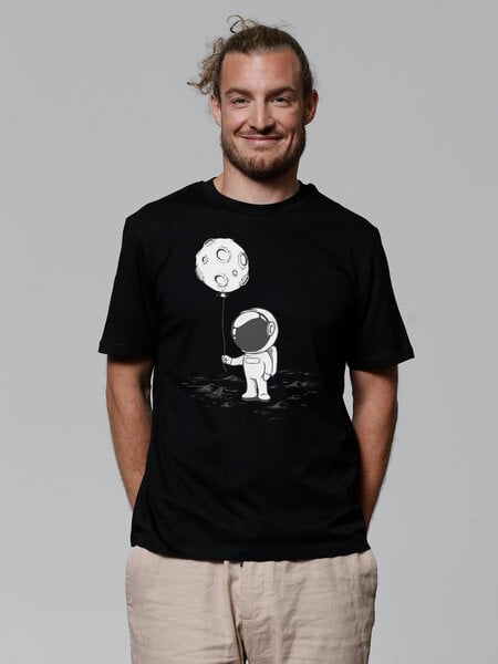 watapparel T-Shirt Unisex Kleiner Astronaut mit Luftballon von watapparel