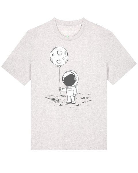 watapparel T-Shirt Unisex Kleiner Astronaut mit Luftballon von watapparel
