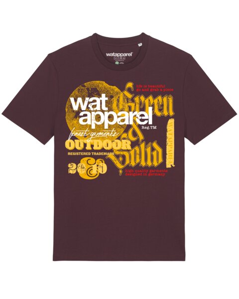 watapparel T-Shirt Unisex LIMITED EDITION LOGO PRINT 02 von watapparel