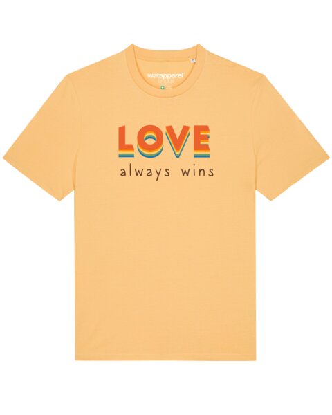 watapparel T-Shirt Unisex Love always wins von watapparel