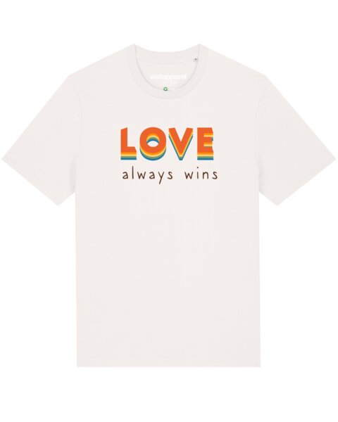 watapparel T-Shirt Unisex Love always wins von watapparel