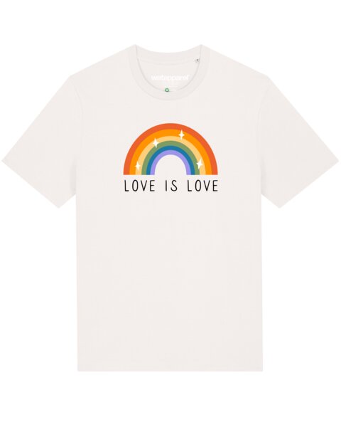 watapparel T-Shirt Unisex Love is Love von watapparel