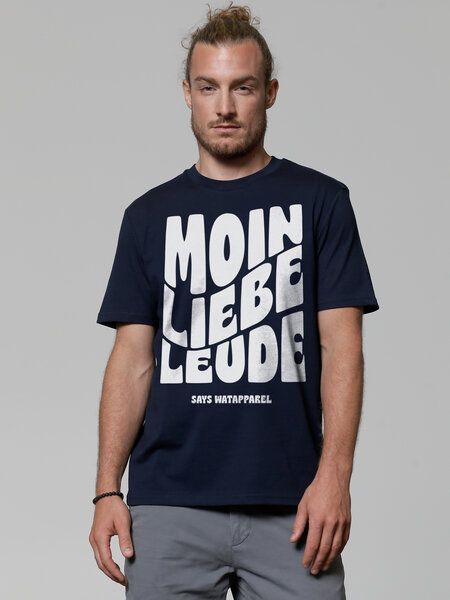 watapparel T-Shirt Unisex Moin liebe Leude von watapparel