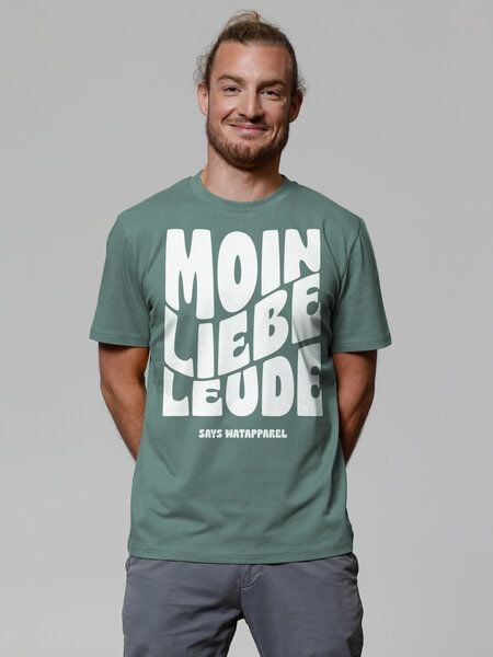 watapparel T-Shirt Unisex Moin liebe Leude von watapparel