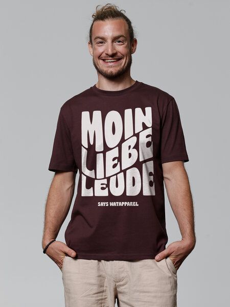 watapparel T-Shirt Unisex Moin liebe Leude watapparel T-Shirt Unisex Moin liebe Leude von watapparel